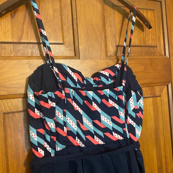 Anthropologie Maeve Printed Corset Dress size 6 - Picture 8 of 12